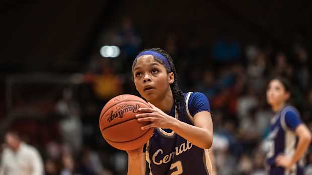 Pickerington Central vs Marysville girls basketball Gabe Haferman 03032321